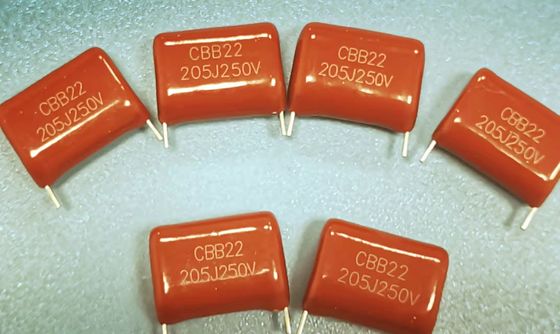 calidad  Waterproof 250V Metallized Polypropylene Film Capacitor Flame Retardant fábrica