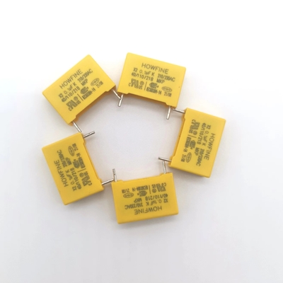 Condensador 0.1uF/275V/310V de la seguridad usado para la a través--línea