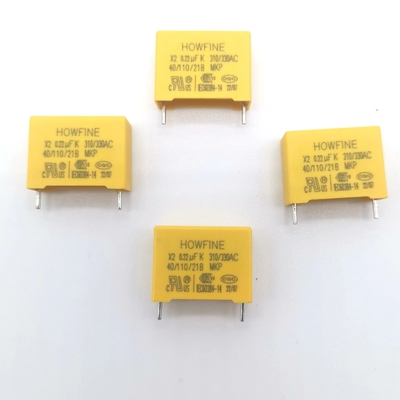 Resistencia-capacitorce, condensador 0.22uF/275V/310V/330V del voltaje de la reducción